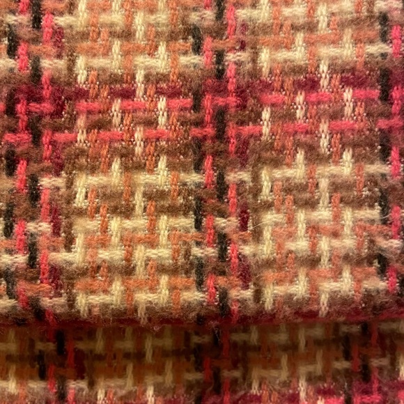 100% Cashmere Scarf 30” x 12” Made in England - Picture 2 of 5